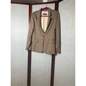 ICONE MINI HERRINGBONE & HOUNDSTOOTH‎ PRINT BLAZER NWT SIZE M